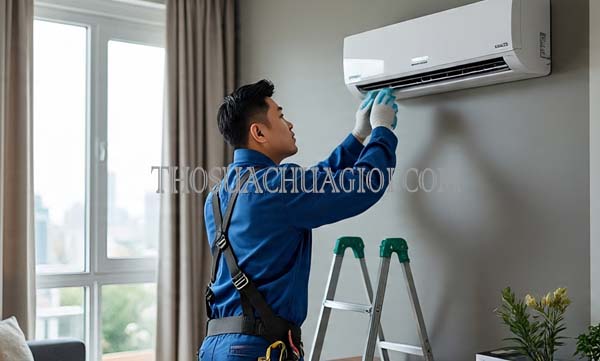 vệ sinh máy lạnh phường  an lợi đông