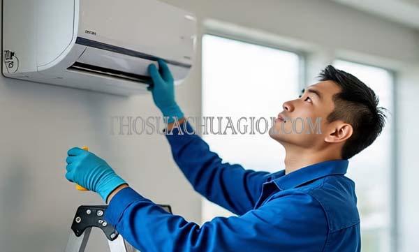 Thợ vệ sinh máy lạnh tại Thanh Khê chất lượng 25 phút có mặt