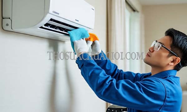 Thợ vệ sinh máy lạnh xã Nhị Bình cũ gọi 30 phút có mặt