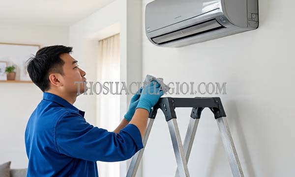 vệ sinh máy lạnh xã nhị bình uy tín