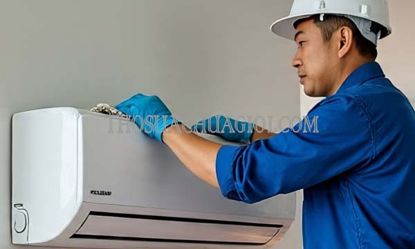 vệ sinh máy lạnh xã nhơn đức giá rẻ