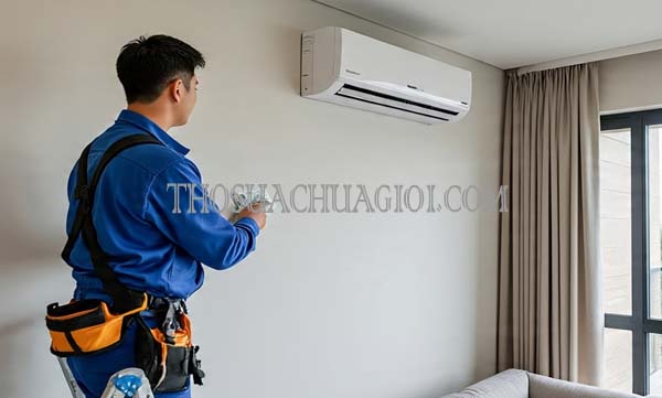 vệ sinh máy lạnh xã nhơn đức