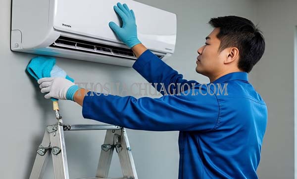 Thợ vệ sinh máy lạnh xã Phạm Văn Hai cũ uy tín 15 phút đến nơi