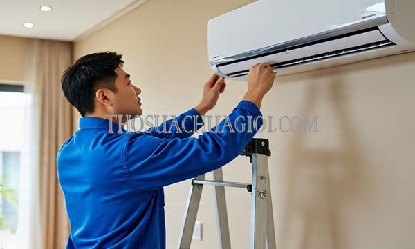 vệ sinh máy lạnh xã phong phú