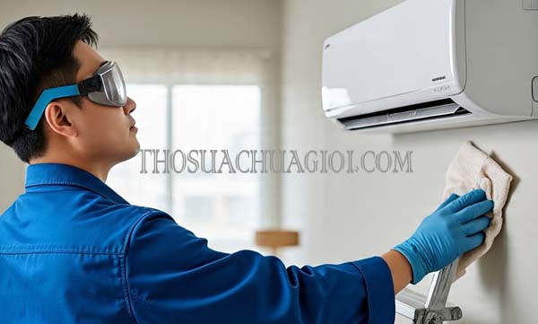 vệ sinh máy lạnh xã phú xuân