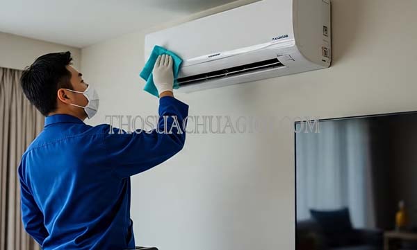 vệ sinh máy lạnh xã phước kiển giá rẻ