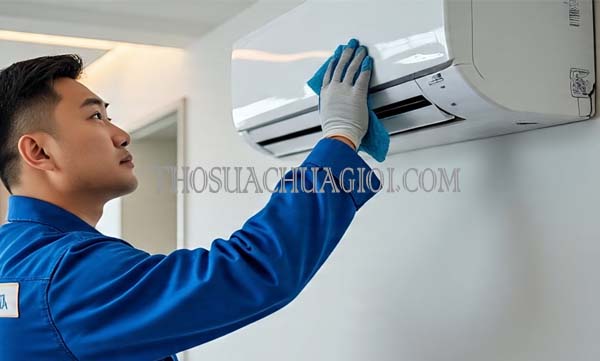 vệ sinh máy lạnh xã phước kiển uy tín