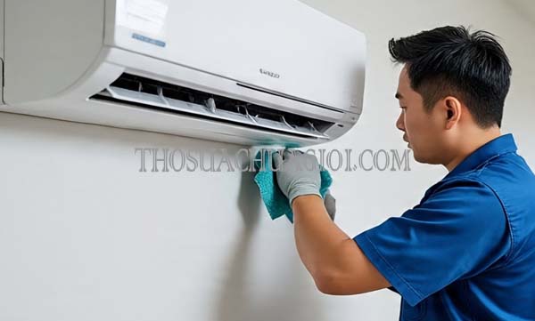Thợ vệ sinh máy lạnh xã Phước Lộc cũ gọi 30 phút có mặt