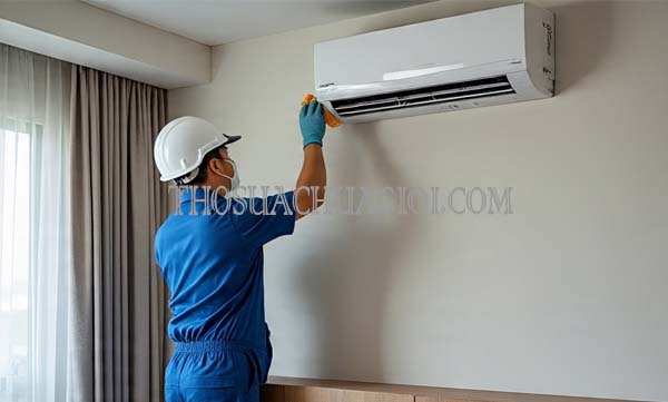 vệ sinh máy lạnh xã phước thạnh uy tín