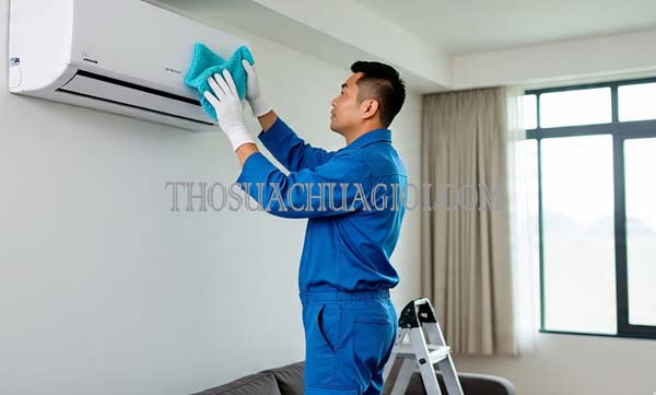 vệ sinh máy lạnh xã phước thạnh