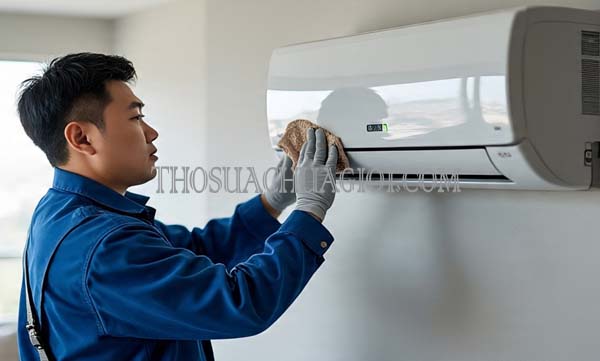 Thợ vệ sinh máy lạnh xã Tân Thạnh Đông cũ uy tín 15 phút đến nơi