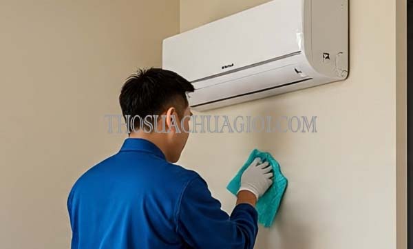 vệ sinh máy lạnh xã tân thông hội