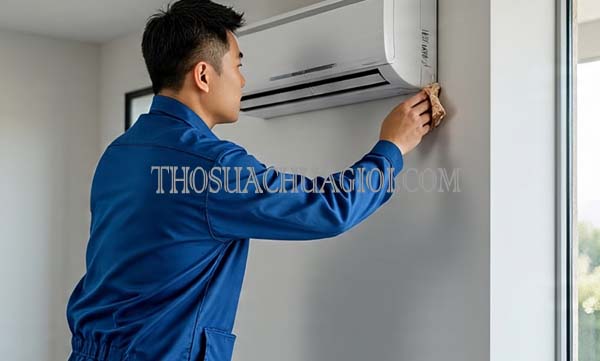 vệ sinh máy lạnh xã đa phước