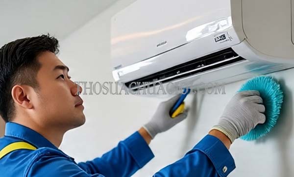 vệ sinh máy lạnh xã xuân thới thượng giá rẻ