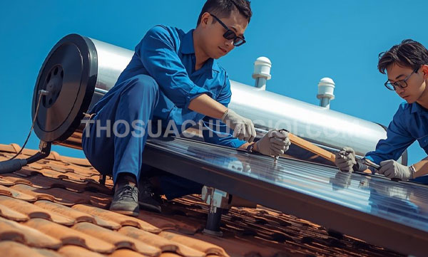 Thợ sửa máy nước nóng năng lượng mặt trời tại Thủ Đức