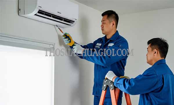 Cách khắc phục máy lạnh chảy nước