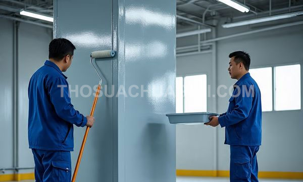 dịch vụ thi công sơn Epoxy phường An Đông