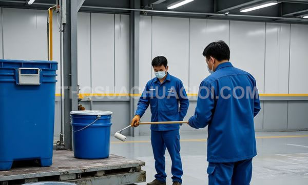 dịch vụ thi công sơn Epoxy phường chợ quán