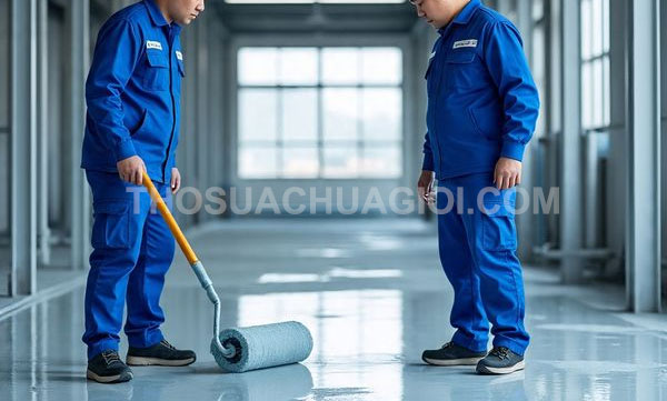 Thi công sơn Epoxy phường Khánh Hội mới chất lượng 30 phút có