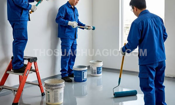 Thi công sơn Epoxy phường Nhiêu Lộc mới liên hệ 20 phút có