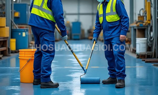 Thi công sơn Epoxy Phường Tân Uyên mới liên hệ 20 phút có