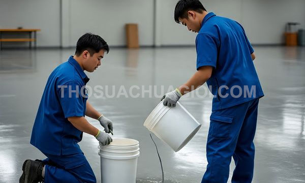 Thi công sơn Epoxy phường Tây Thạnh mới gọi 10 phút có mặt