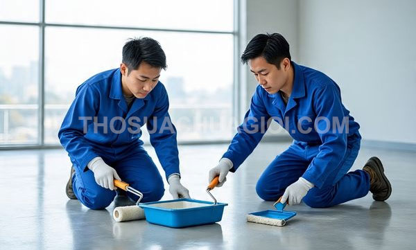 dịch vụ Thi công sơn Epoxy phường Thủ Đức