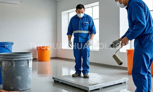 dịch vụ Thi công sơn Epoxy xã Bình Chánh