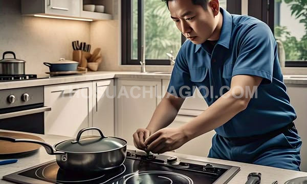 Thợ sửa bếp từ phường Chợ Lớn mới giá rẻ 25 phút có mặt