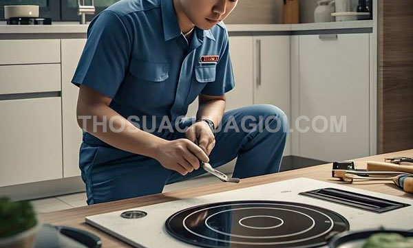 Thợ sửa bếp từ phường Chợ Quán mới giá rẻ 15 phút đến nơi