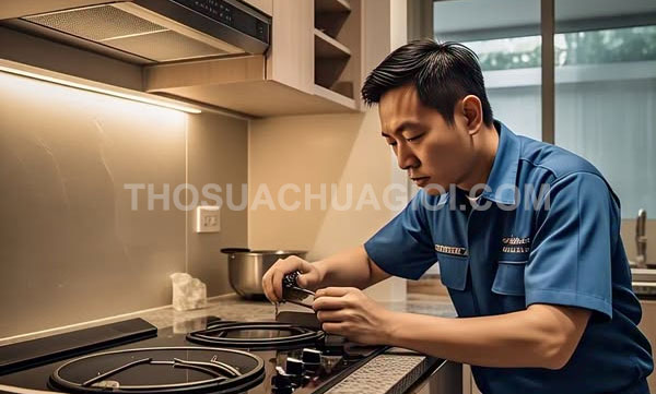Thợ sửa bếp từ phường Diên Hồng mới liên hệ 20 phút có