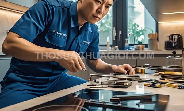 Thợ sửa bếp từ phường Hạnh Thông mới giá rẻ 15 phút đến nơi