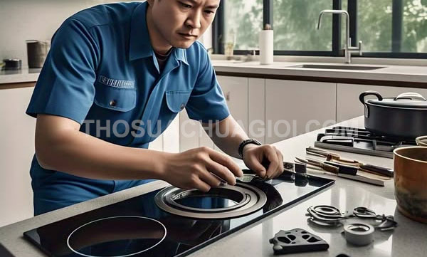 Thợ sửa bếp từ phường Hòa Hưng mới giá rẻ 25 phút có mặt