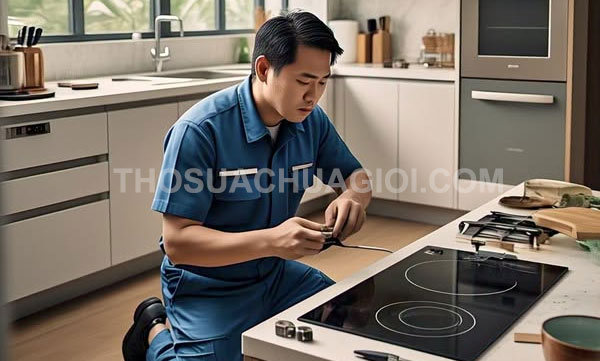 Thợ sửa bếp từ phường Nhiêu Lộc mới liên hệ 20 phút có