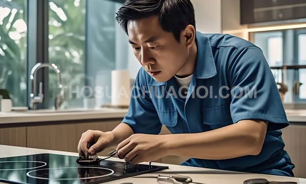 Thợ sửa bếp từ phường Phú Lâm mới liên hệ 20 phút có