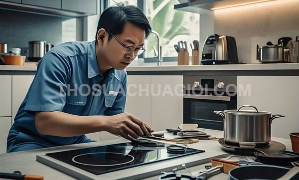 Thợ sửa bếp từ phường Xóm Chiếu mới gọi 10 phút có mặt