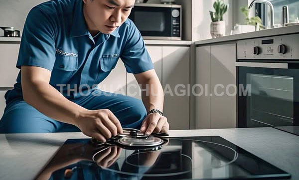 dịch vụ Thợ sửa bếp từ phường Xuân Hòa