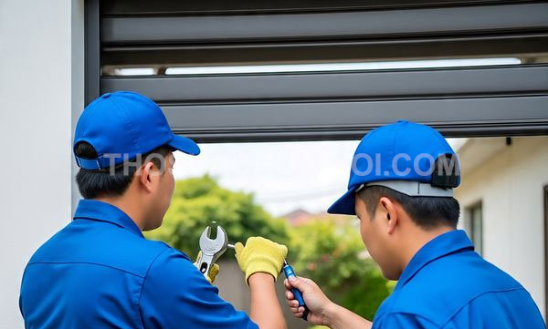 Thợ sửa cửa cuốn phường An Hội Tây mới liên hệ 20 phút có