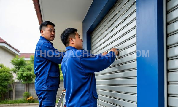 Thợ sửa cửa cuốn phường Bàn Cờ mới gọi 10 phút có mặt