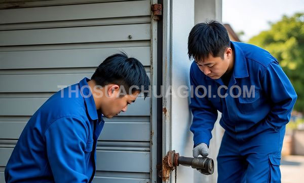 Thợ sửa cửa cuốn phường Bảy Hiền mới chất lượng 30 phút có