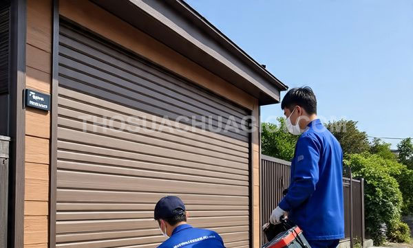 Thợ sửa cửa cuốn phường Bình Đông mới chất lượng 30 phút có