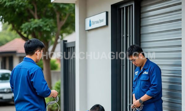 Thợ sửa cửa cuốn phường Chợ Lớn mới giá rẻ 25 phút có mặt