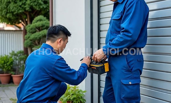 dịch vụ thợ sửa cửa cuốn phường Phú Thọ
