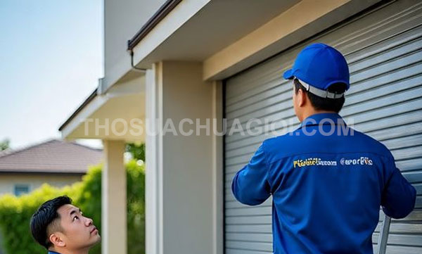 Thợ sửa cửa cuốn phường Vĩnh Hội mới giá rẻ 25 phút có mặt