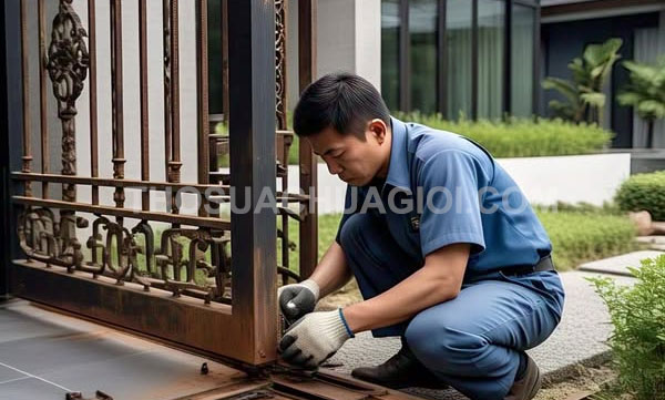 Thợ sửa cửa sắt phường Bình Quới mới liên hệ 20 phút có