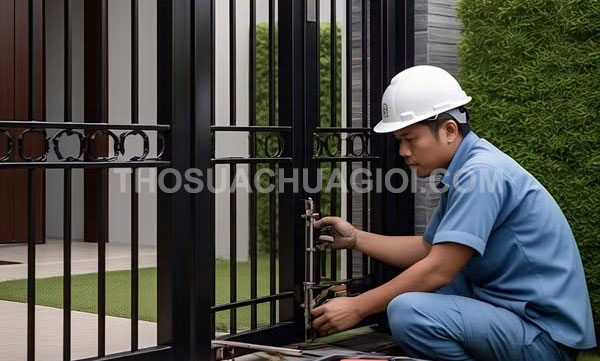 Thợ sửa cửa sắt phường Bình Tiên mới chất lượng 30 phút có