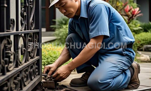 Thợ sửa cửa sắt tại Gò Vấp chất lượng 30 phút có mặt tận nhà