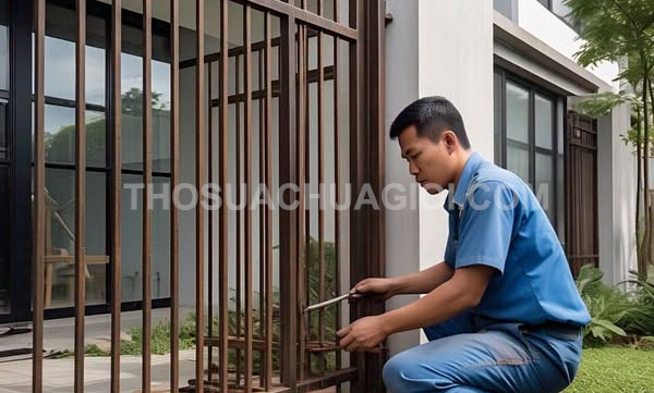 Thợ sửa cửa sắt phường Hòa Hưng mới chất lượng 30 phút có