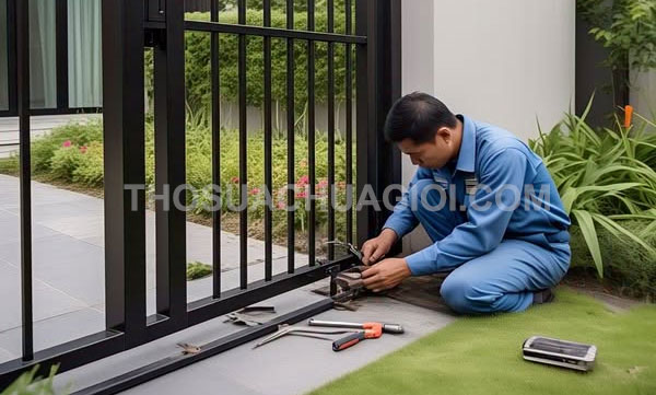 dịch vụ Thợ sửa cửa sắt phường Khánh Hội