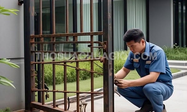 dịch vụ Thợ sửa cửa sắt tại Tân Phú